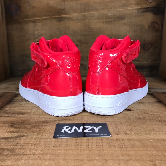 nike air force 1 siren red